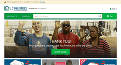 Desktop Screenshot of lcidistribution.com